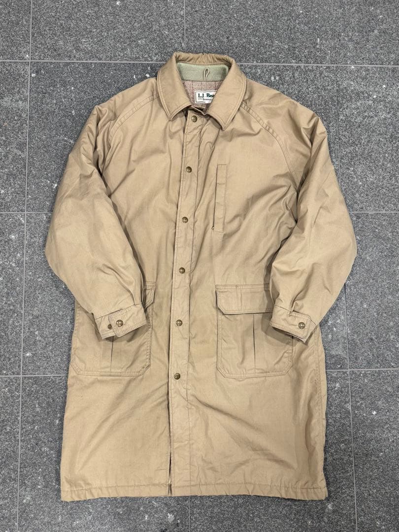 名作 80s L.L.Bean ストームコート USA製 ベージュ
