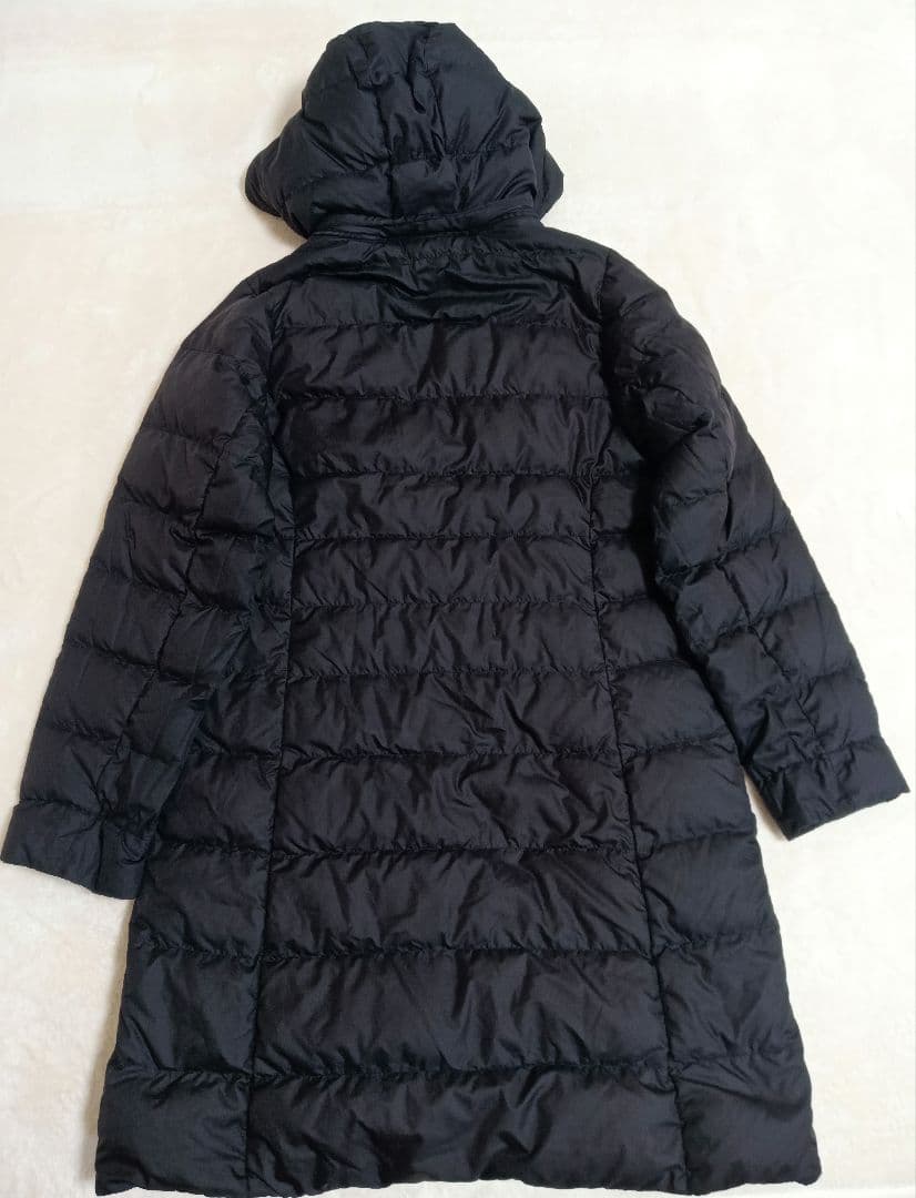 montbell　トラベルダウンロングコート　レディースL　モンベル　黒