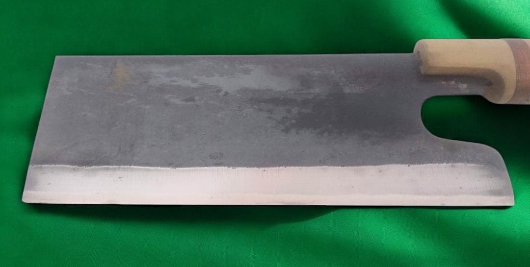 ●忠房 丸寅 麵切り包丁●全長約35cm●刃渡り約21.2cm