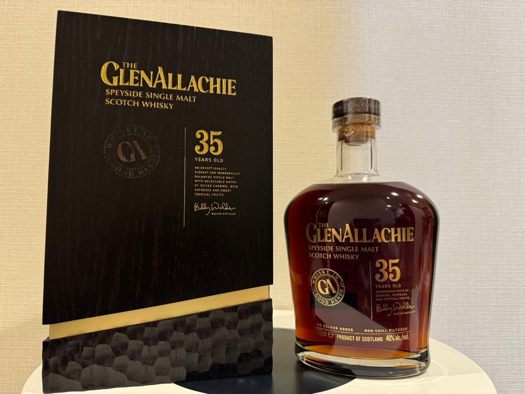 グレンアラヒー 35年 1989 PXシェリーホグスヘッド シングルカスク48度
