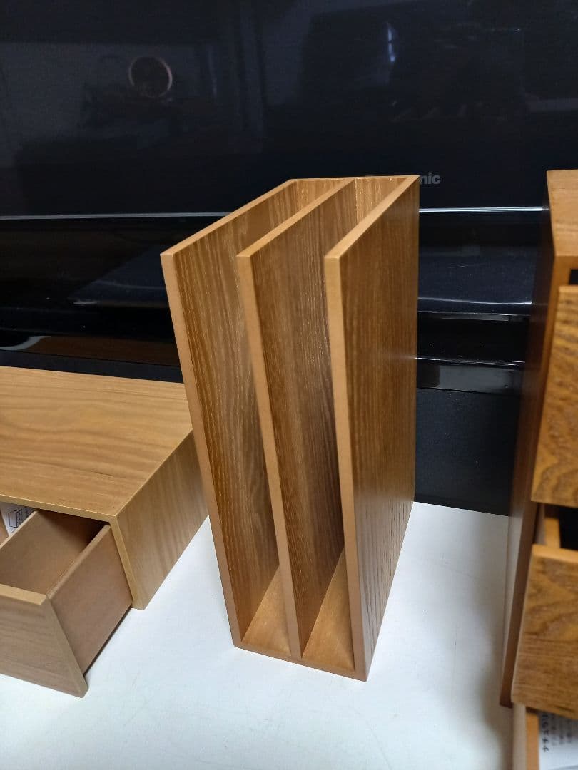 レア　ナチュラル　ウッド　トランスフォーム　フリー　デザイン　小引き出し　セット