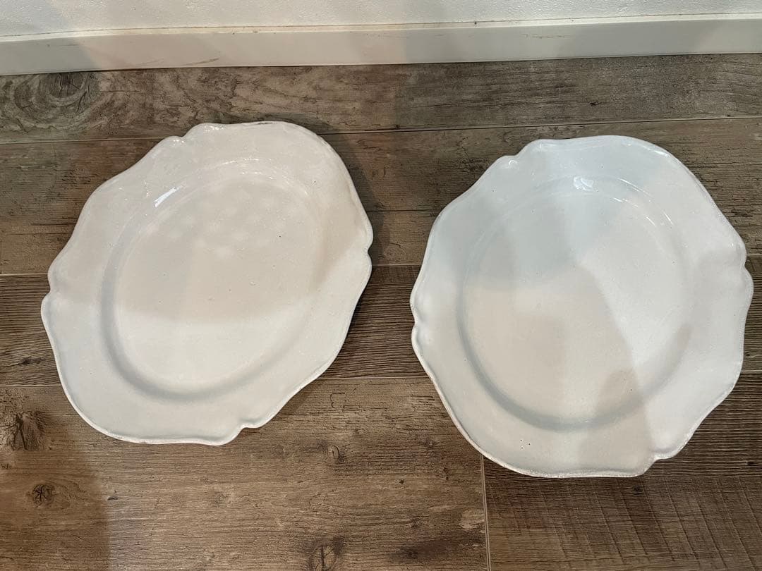 アスティエドヴィラット bac/プレート 2枚セット　花リム