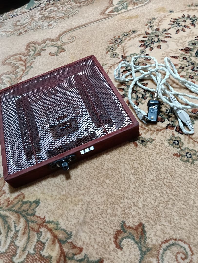 最終値下げ！家具調こたつ 彫刻入り