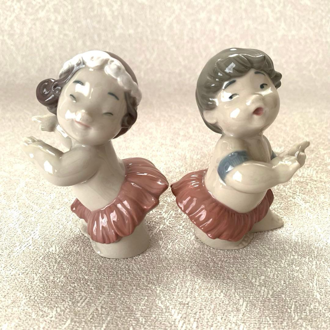 リヤドロ　NAO ハワイ限定　フラダンス　ペア