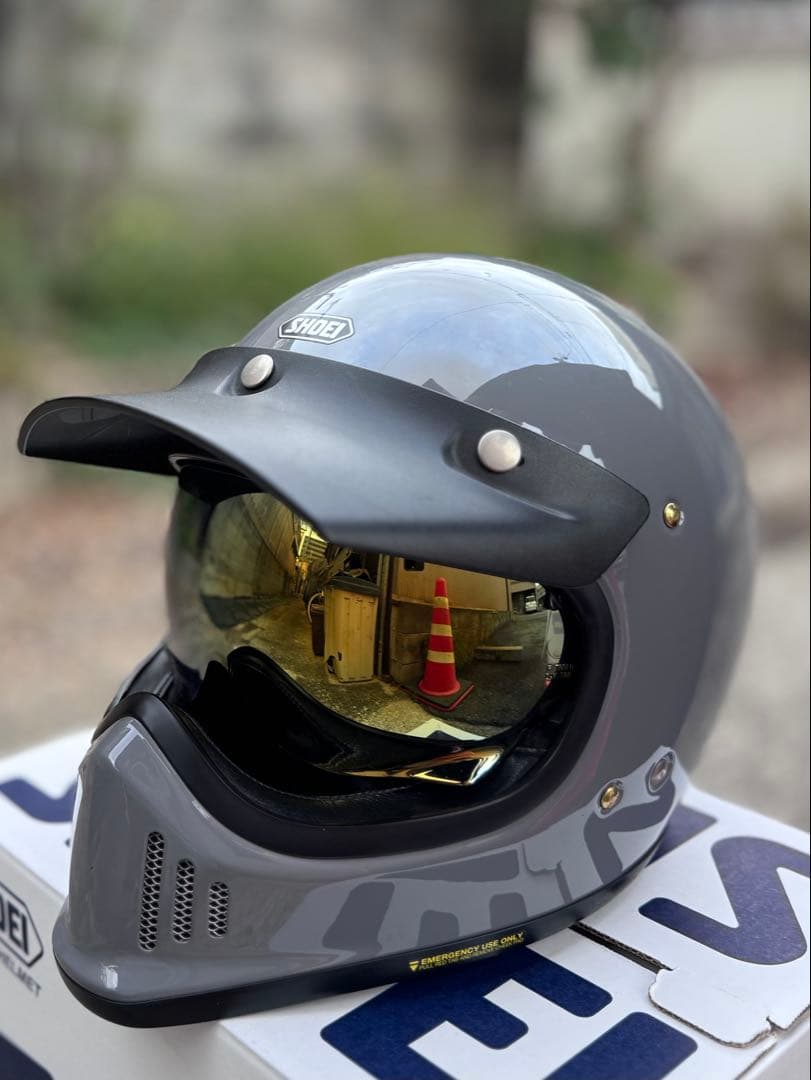 SHOEI EX-ZERO Mサイズ フルフェイスヘルメット バサルトグレー