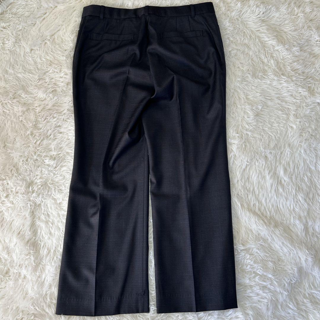 美品 ニューヨーカー チェルッティ 高級 スーツ 3点セット チェック 17