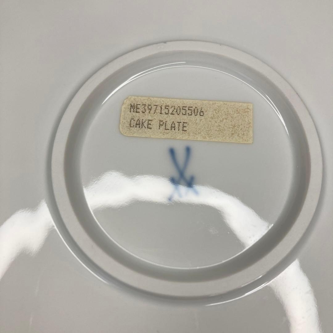 マイセン　スワン　ケーキプレート　29cm