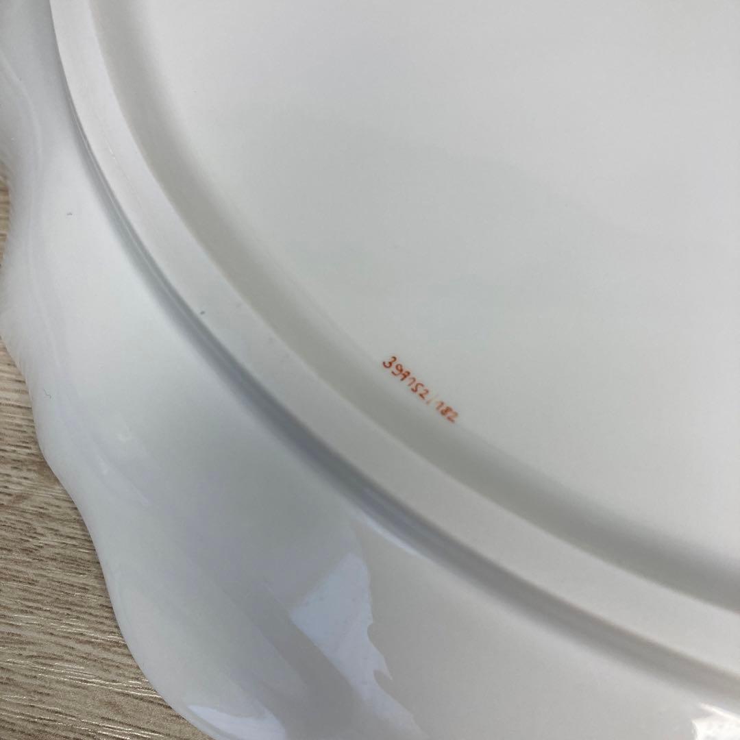 マイセン　スワン　ケーキプレート　29cm