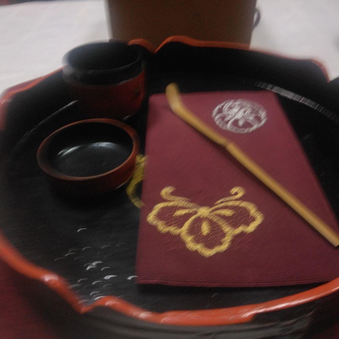 茶道具セット 木製 茶碗 茶杓