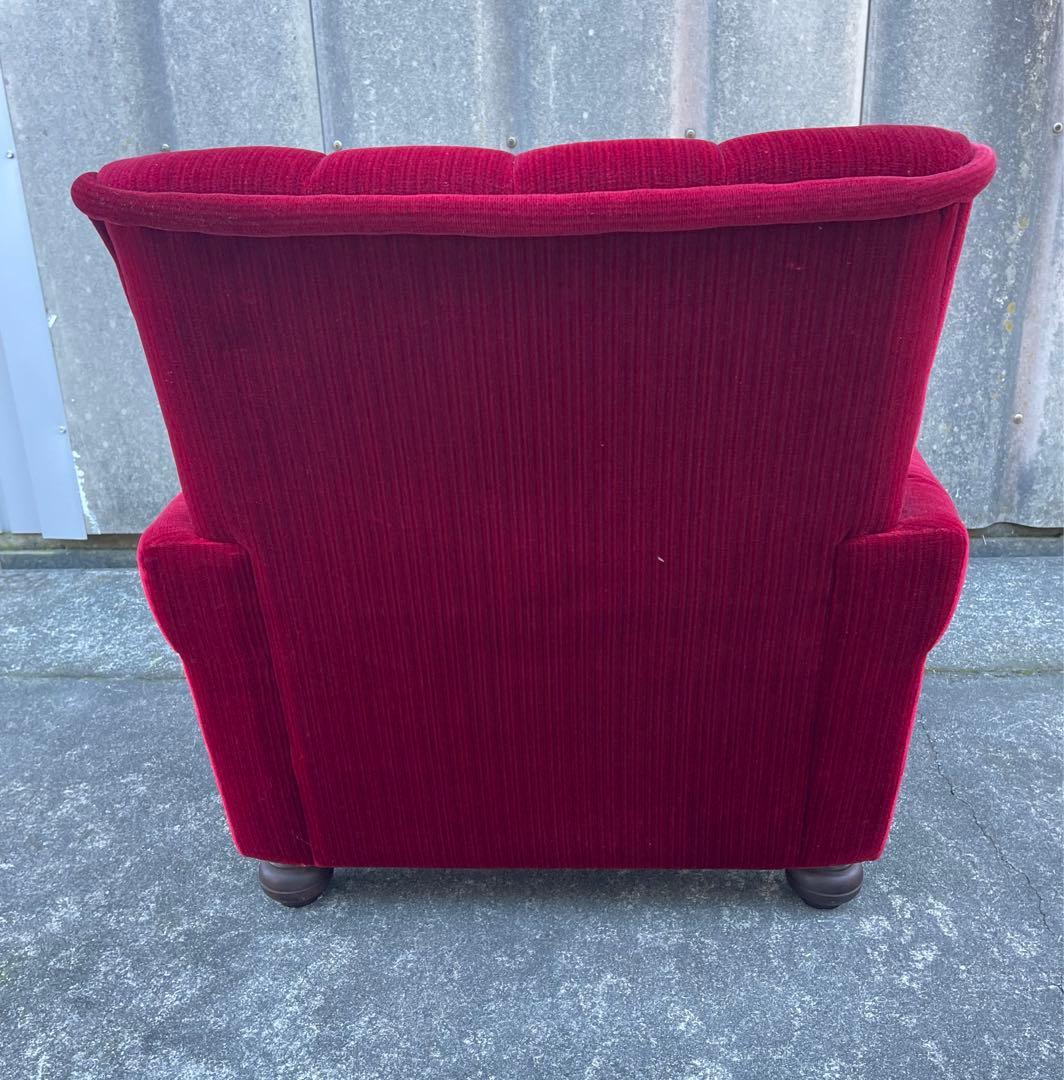 モリシゲ家具/MORISHIGE/オリーブ印/高級/1Pソファ/アームソファ/①