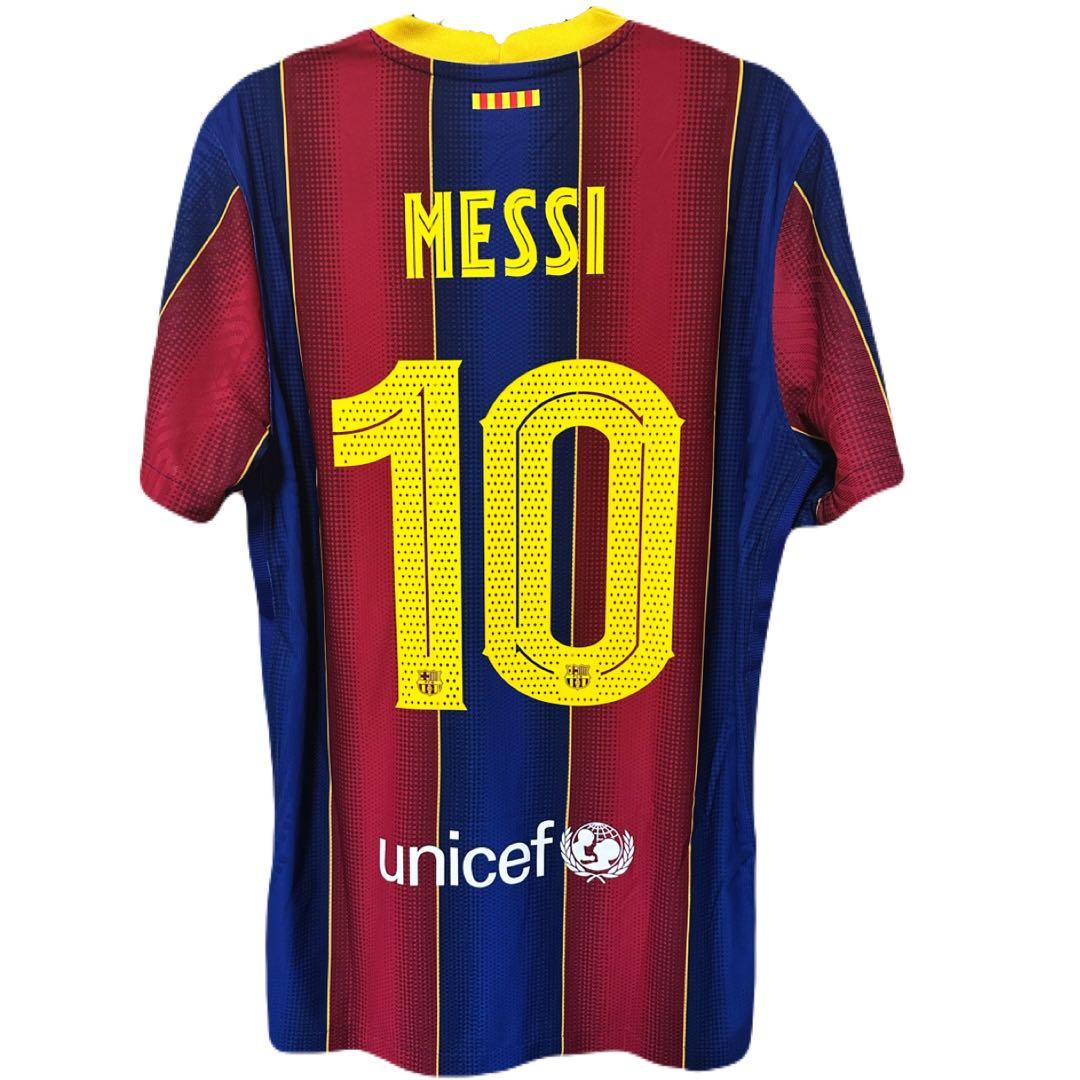 【メッシ#10】バルセロナ ユニフォーム 20/21 Mサイズ オーセンティック