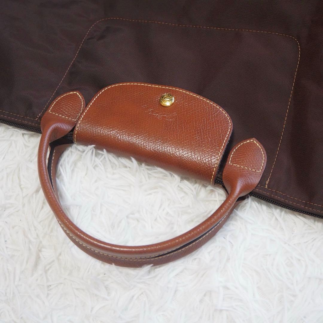 美品 ロンシャン ルプリアージュ XL トラベルバッグ ボストンバッグ 大容量