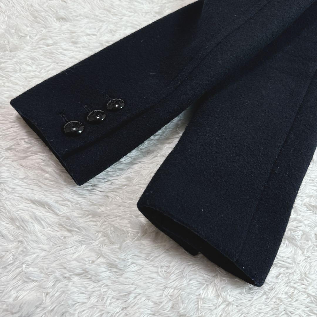 【極美品】ブルーレーベルクレストブリッジ ウール チェスターコート チェック M