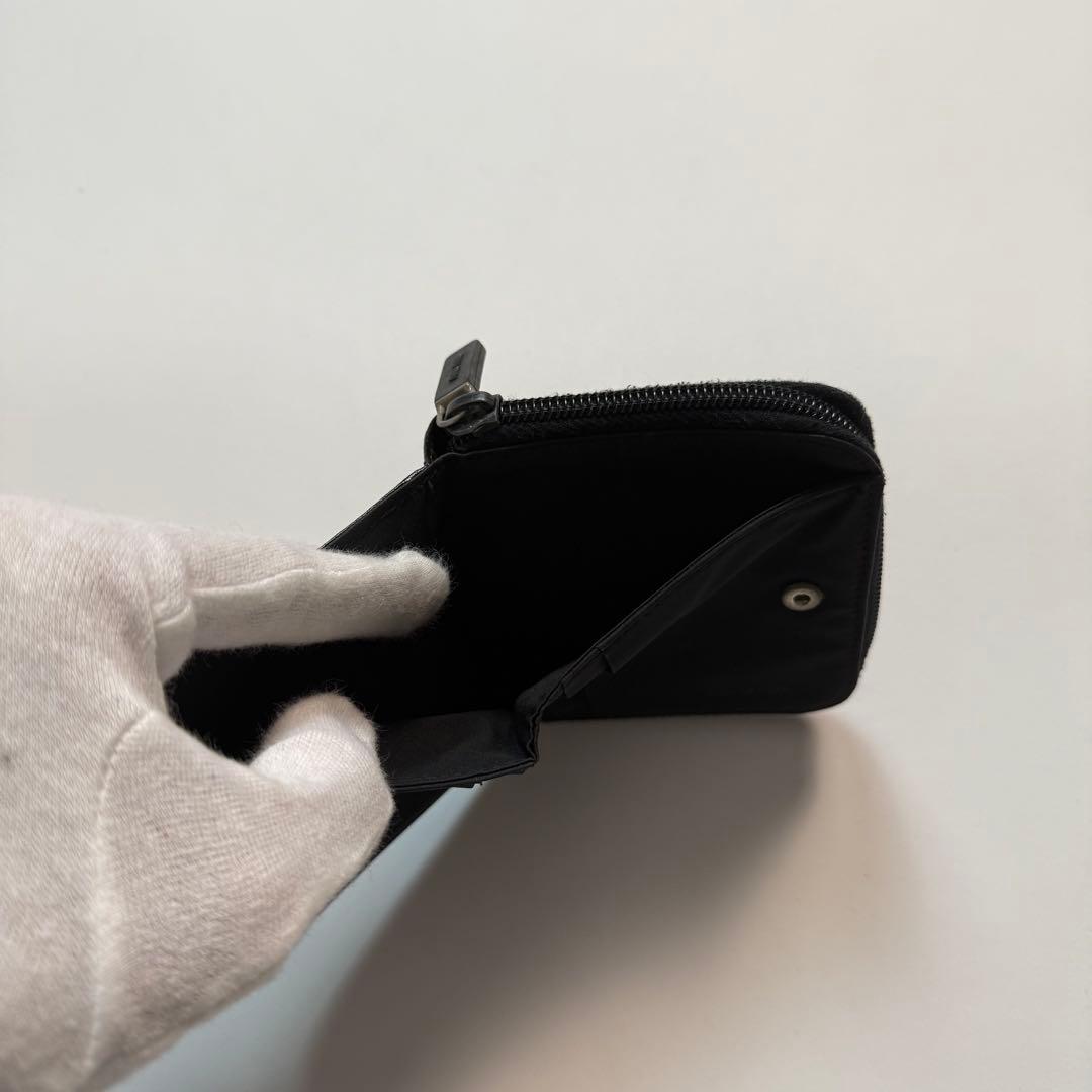 小物 1999FW MIUMIU archive leather wallet