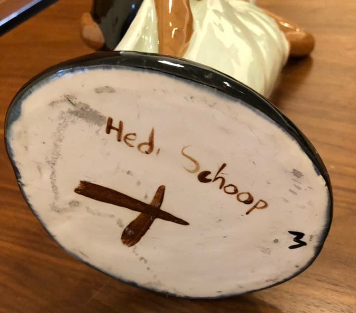 57 ヴィンテージ　ジョセフィンベカー像　プランター　ヘデイースクープ