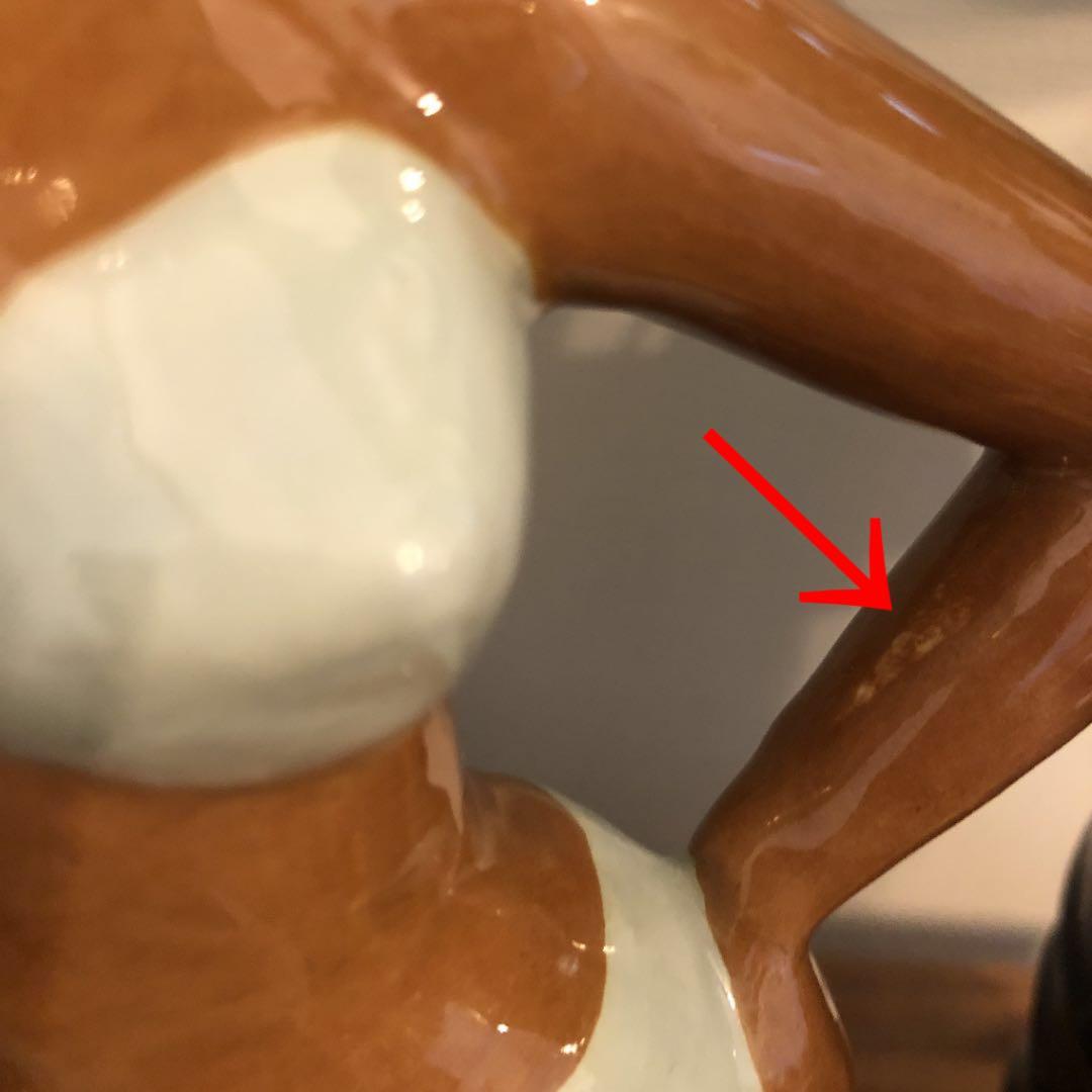 57 ヴィンテージ　ジョセフィンベカー像　プランター　ヘデイースクープ