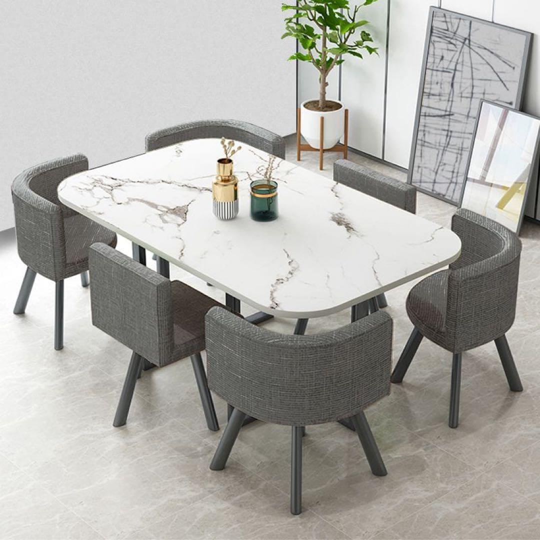 ダイニングセットテーブル 150cm＋チェア6脚