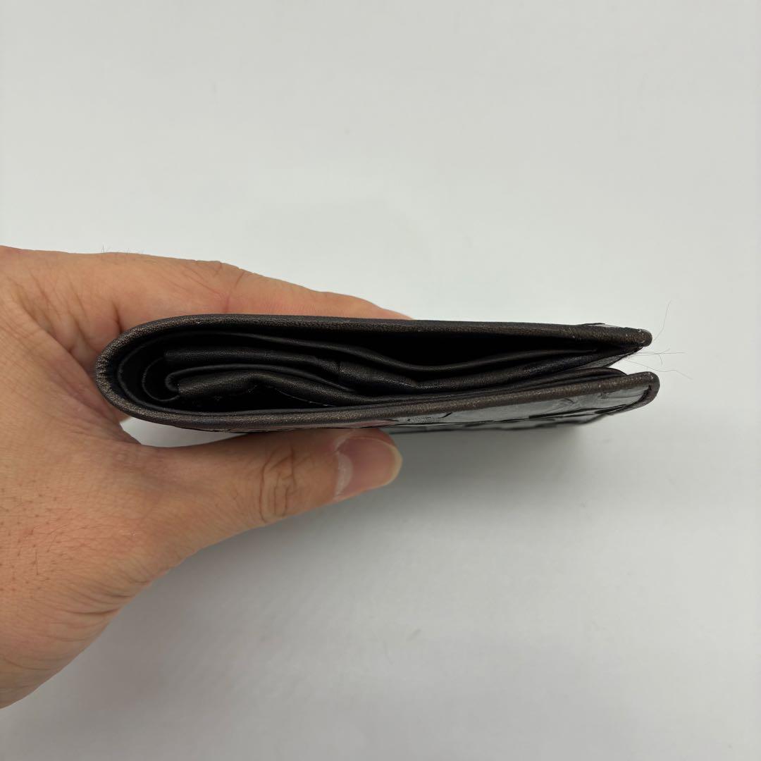 美品】センザンコウ　二つ折り財布　小銭入れ付き　グレー系