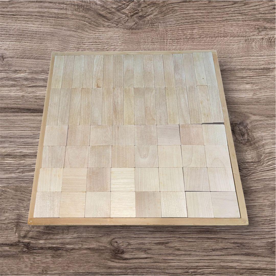 童具館 WAKU-BLOCK45 H0 ワクブロック+母学アカデミー積木 研磨済