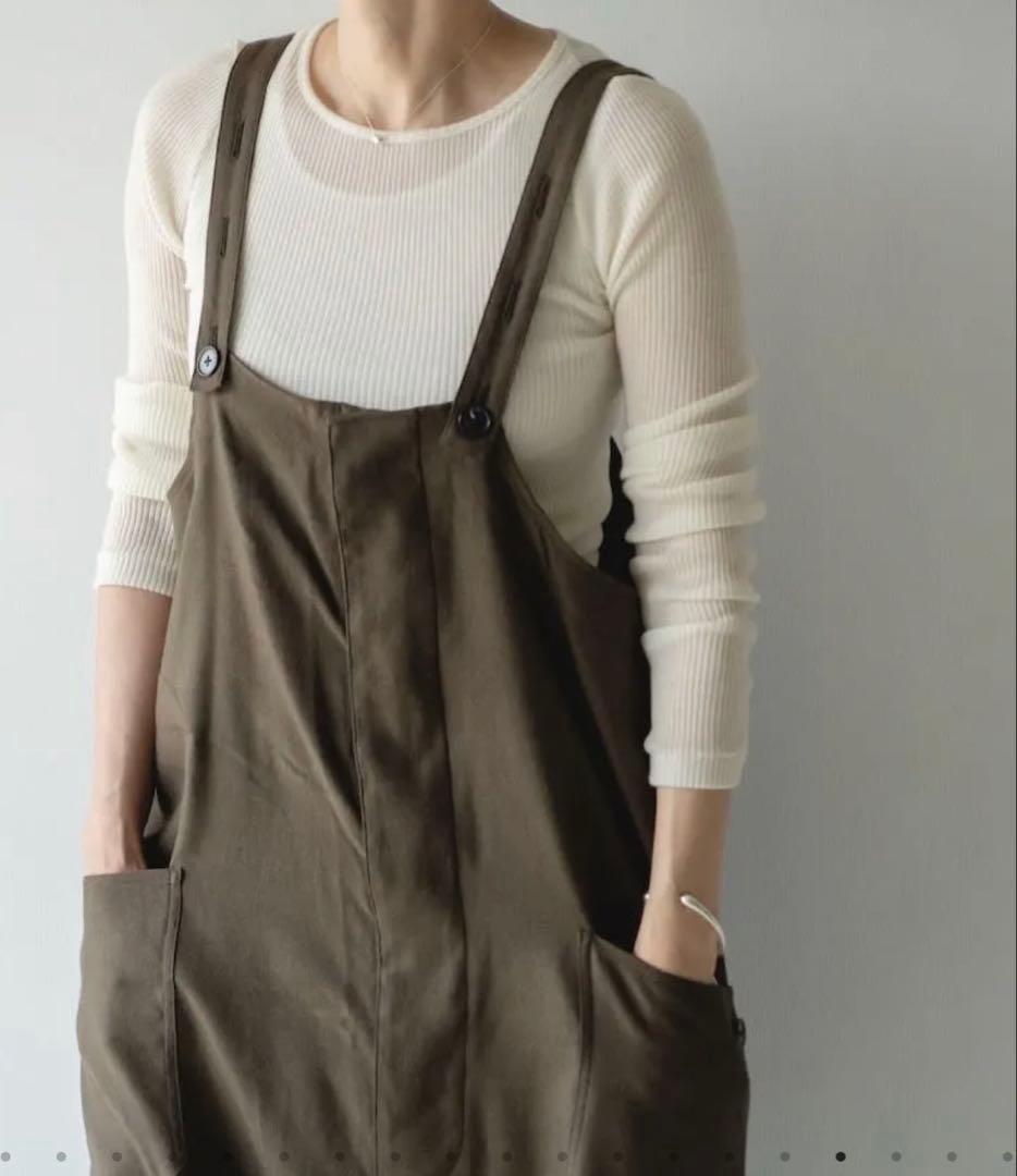 holk ホーク wool silk twill deck overalls