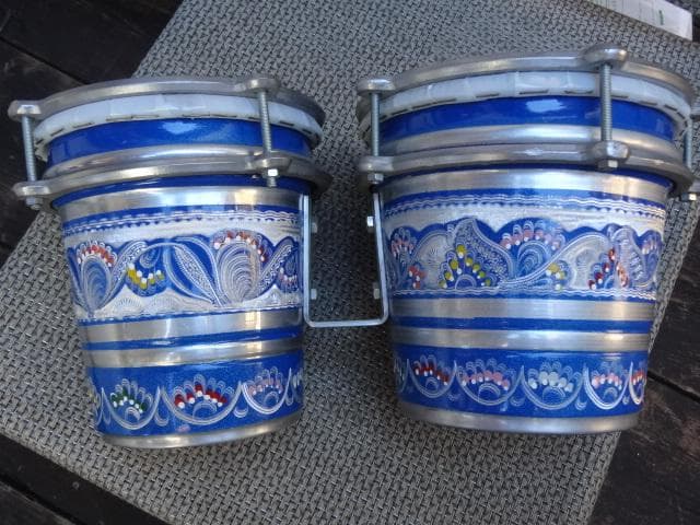 トルコ製　ボンゴ　打面 約14.5㎝ / 約16.5㎝