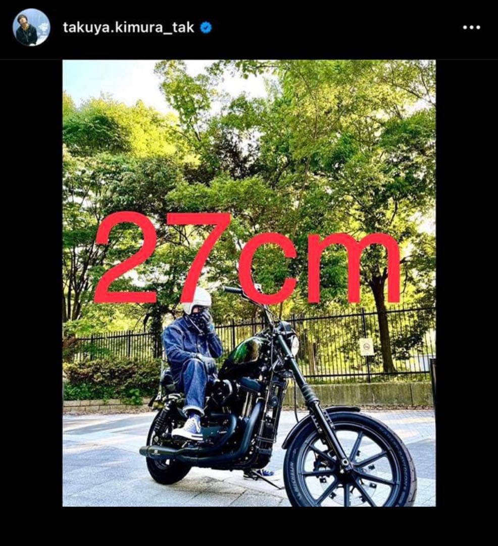 キムタク着　CONVERSE ADDICT×GOD SELECTION XXX