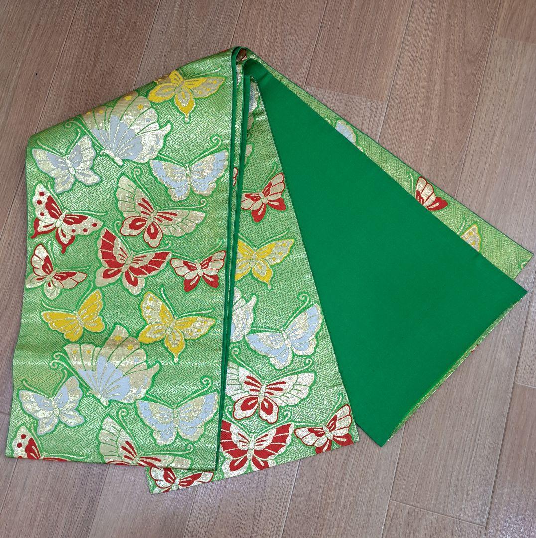 未使用に近い フルセット 七五三着物 七歳祝着(クリーム地金彩梅柄)