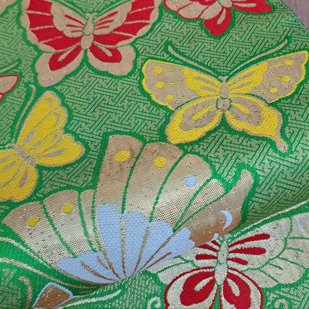 未使用に近い フルセット 七五三着物 七歳祝着(クリーム地金彩梅柄)