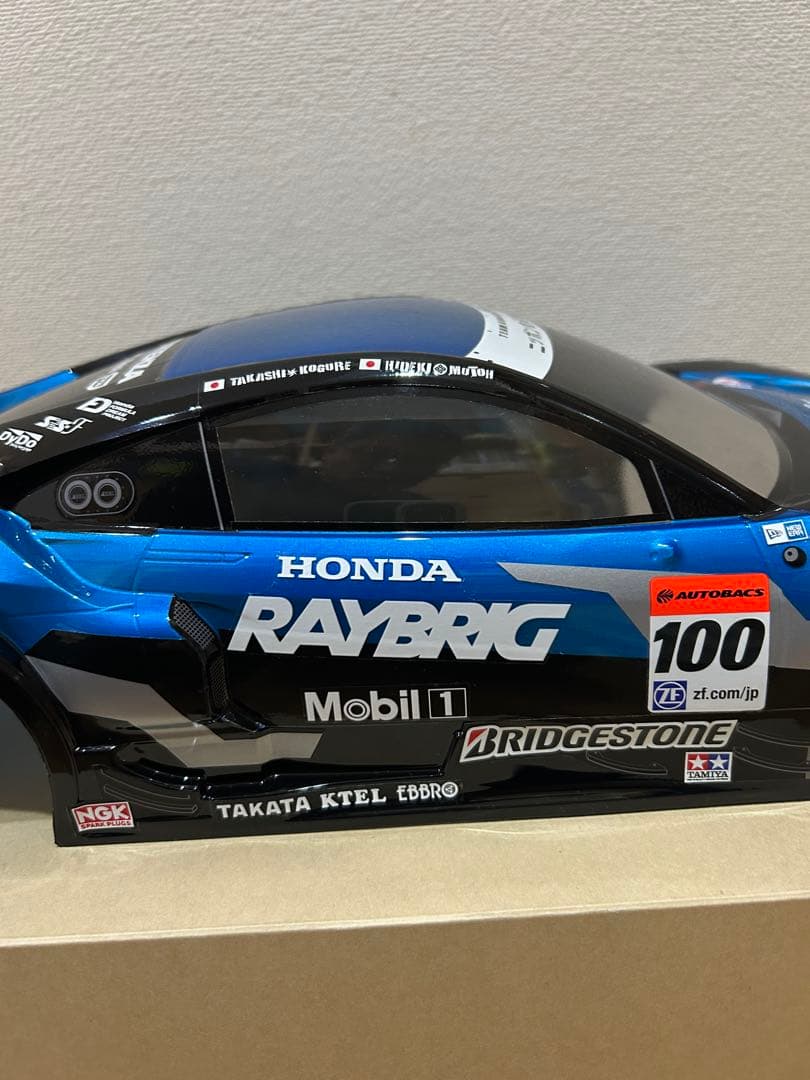 タミヤ　RAYBRIG NSX CONCEPT-GT RCカー 1/10用ボディ