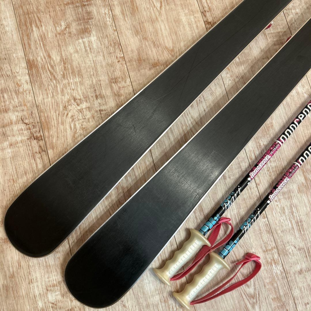 ◾️カービングスキーセット　スキー板138㎝　ブーツ　24㎝　子供用　ジュニア用