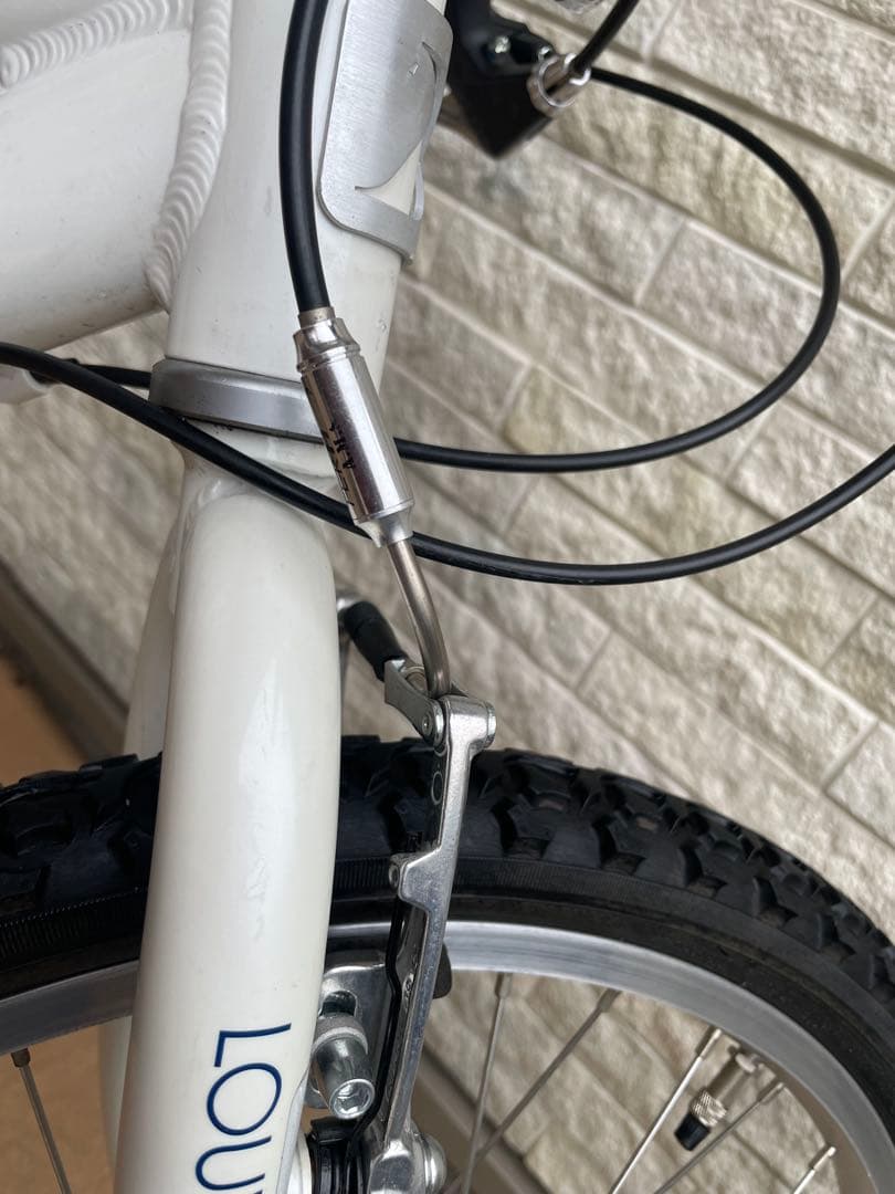 美品　 LOUIS GARNEAU 子供用自転車 22インチ ホワイト