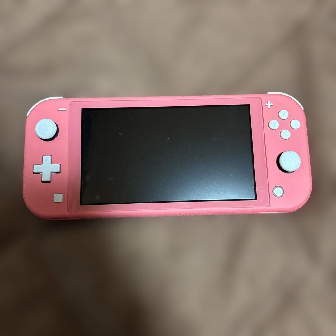 Nintendo Switch Lite ピンク 本体　充電器&箱無し