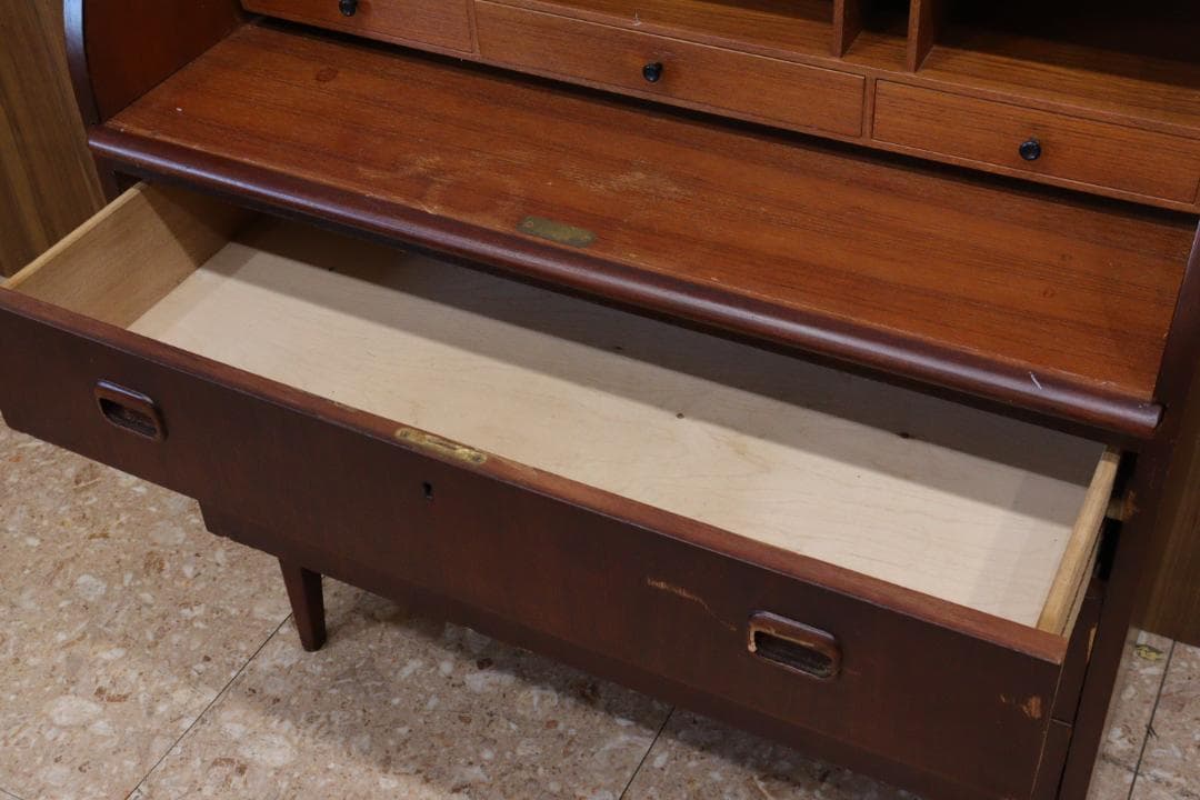 ロールデスク ヴィンテージ スウェーデン スカンジナビアスタイル