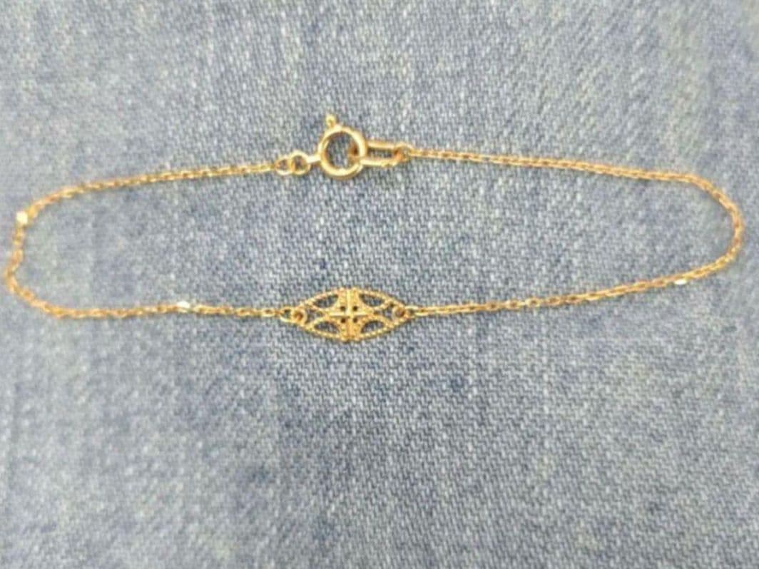 アガット　agete　10k　ブレスレット