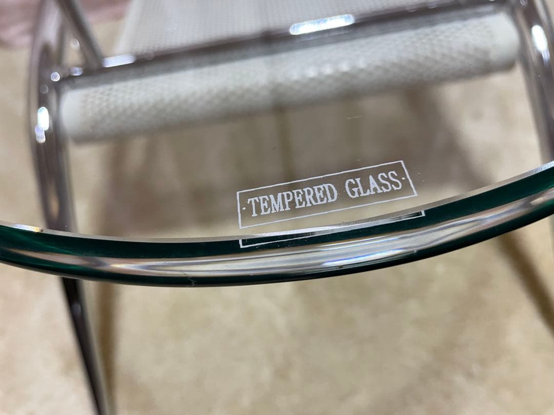 センターテーブル　スペースエイジ　ミッドセンチュリー　モダン　ガラステーブル