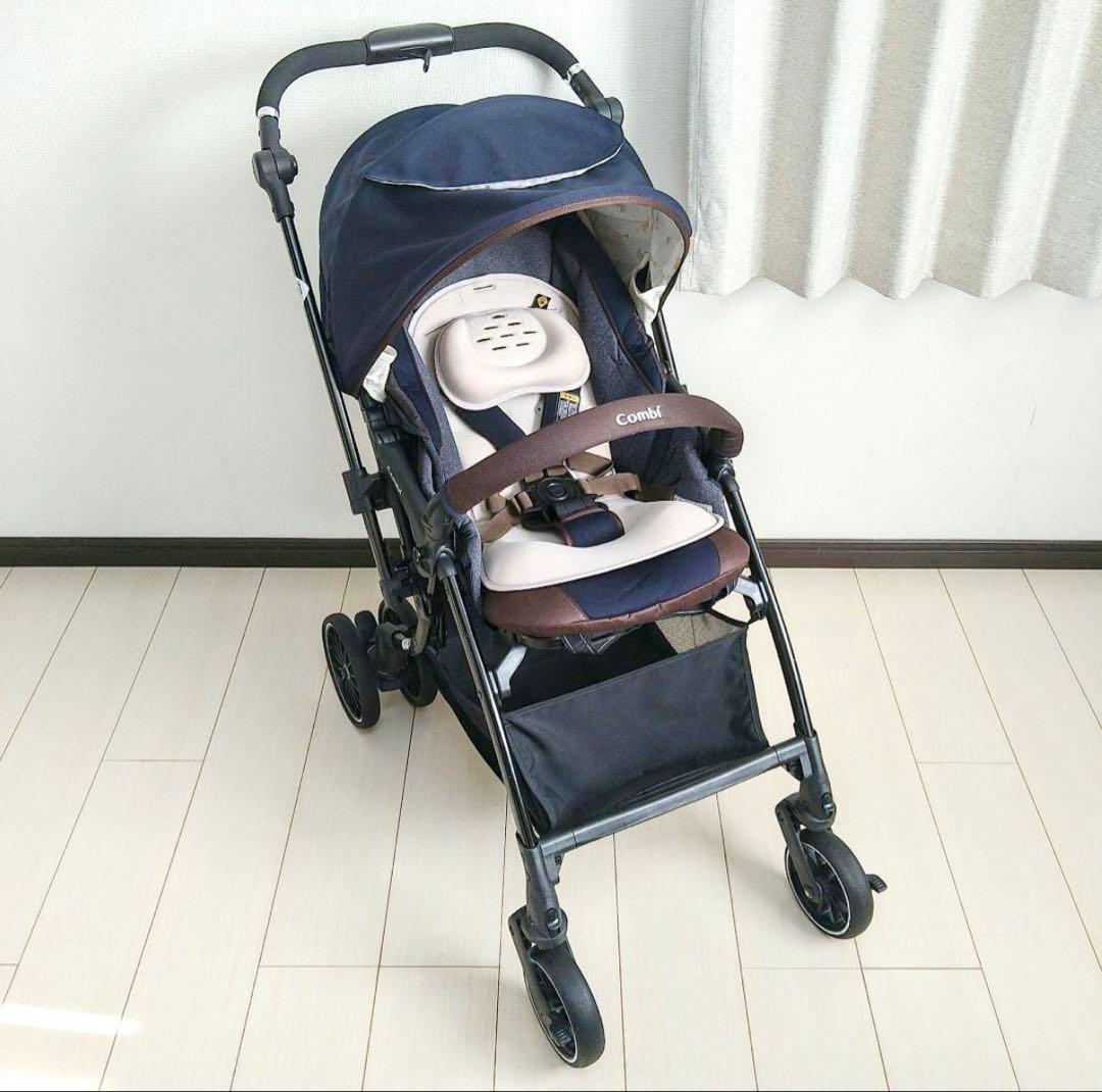 【極美品】コンビベビーカー スゴカルSwitch plusエッグショック