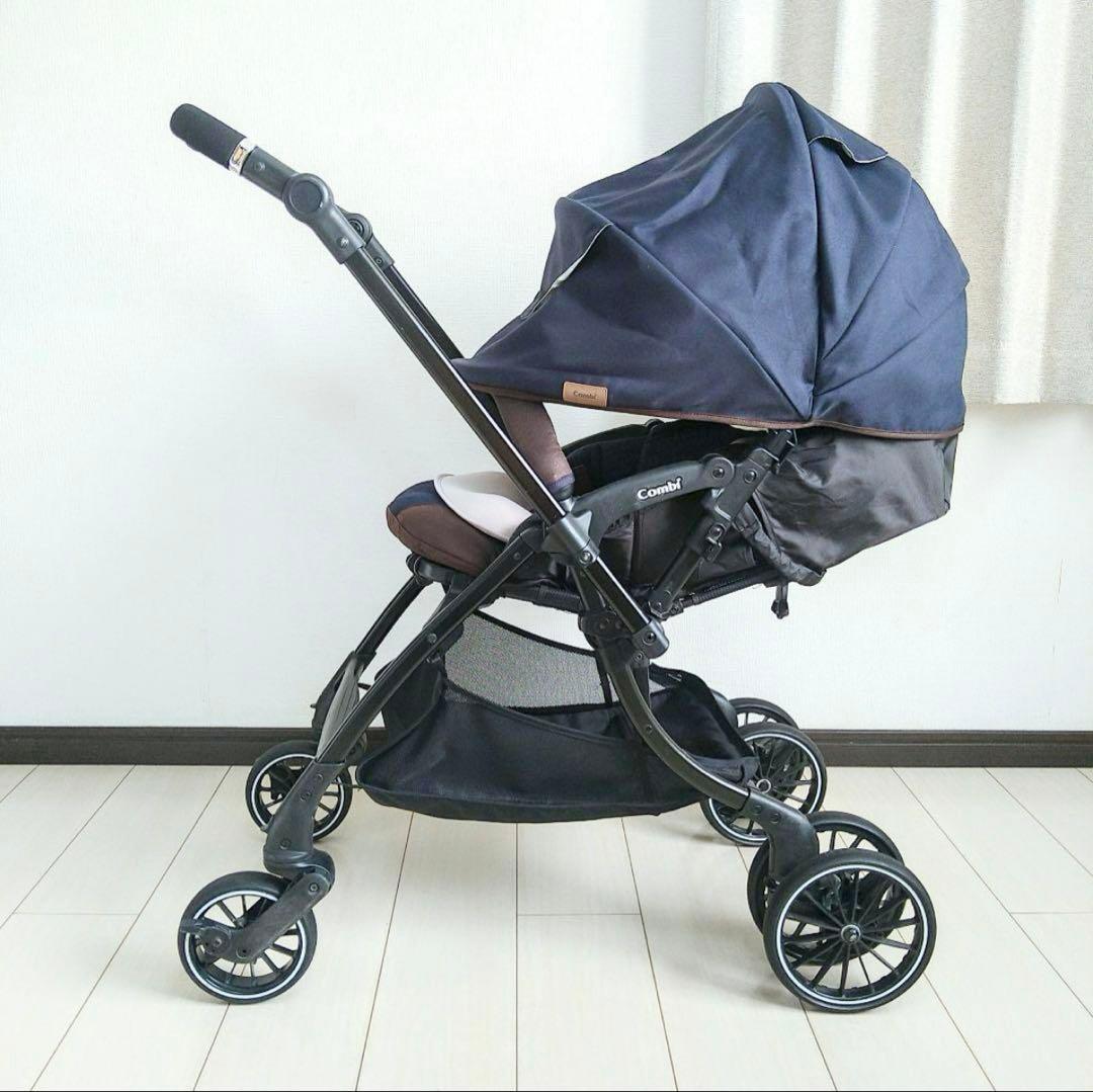 【極美品】コンビベビーカー スゴカルSwitch plusエッグショック