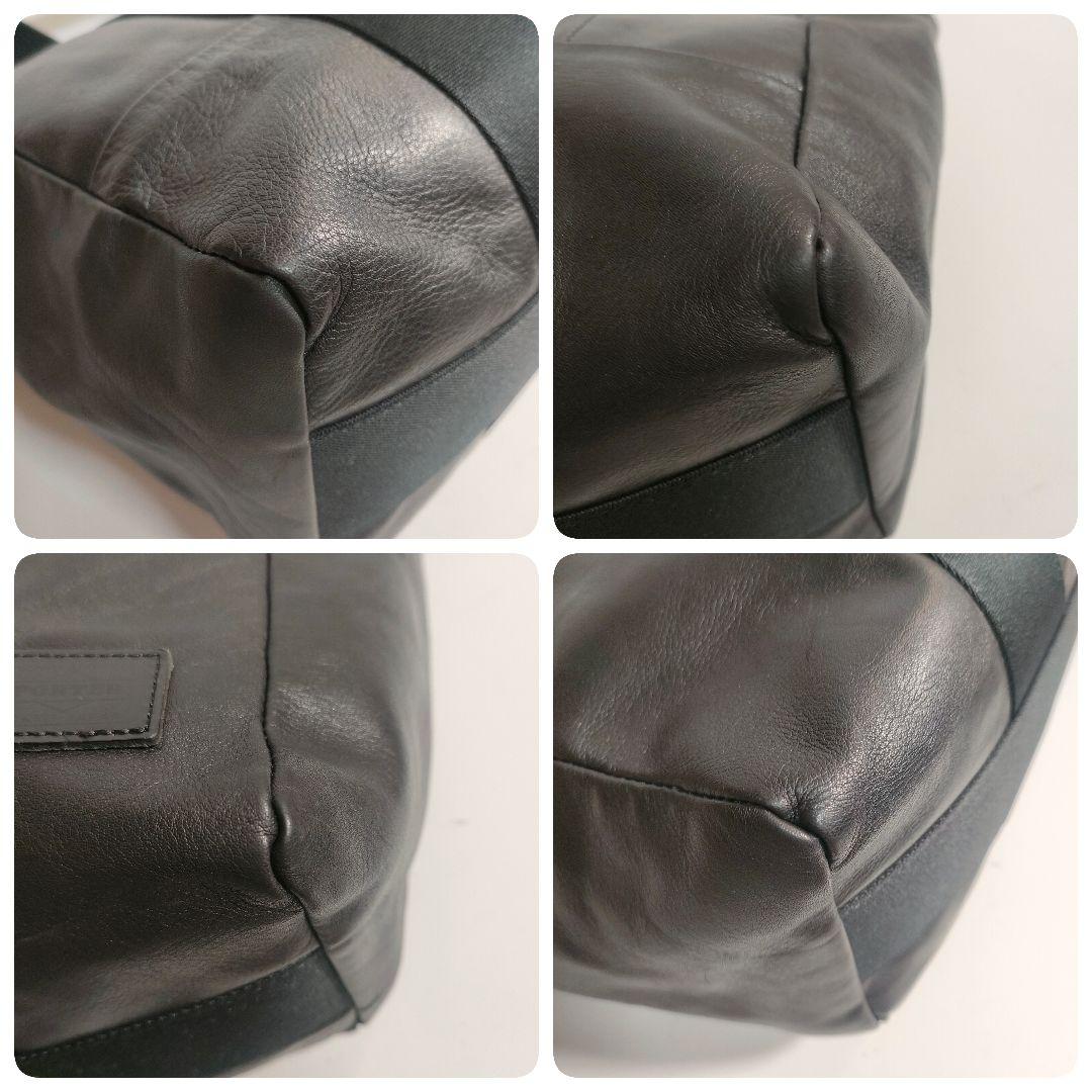 PORTER BASE 2WAYトートバッグ S ブラック レザー 吉田カバン