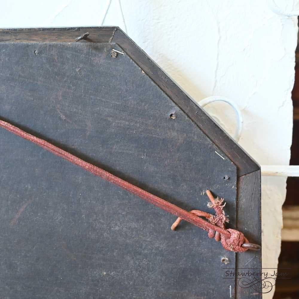 L3705-254 英国アンティーク オーク 壁掛けミラー ミラー インテリア