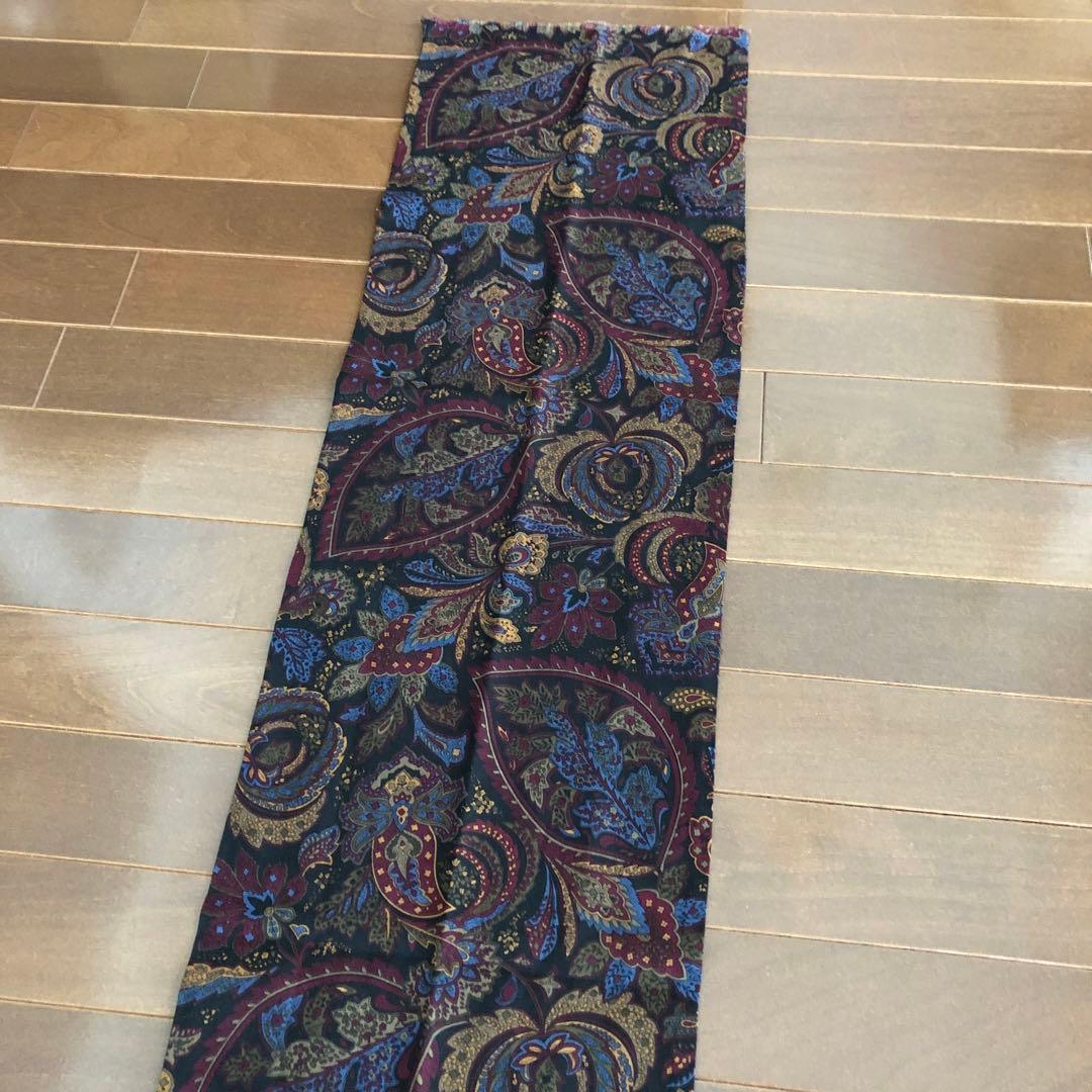 Polo Ralph Lauren ウール　ストール　ペイズリー　ラルフローレン