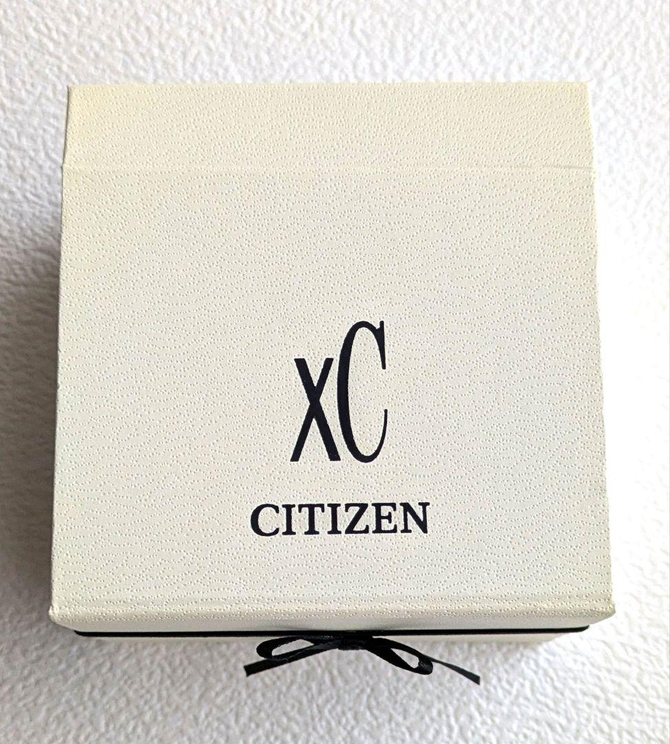 XC　エコドライブ　サクラピンク　クロノグラフ　レディース　革　ベルト