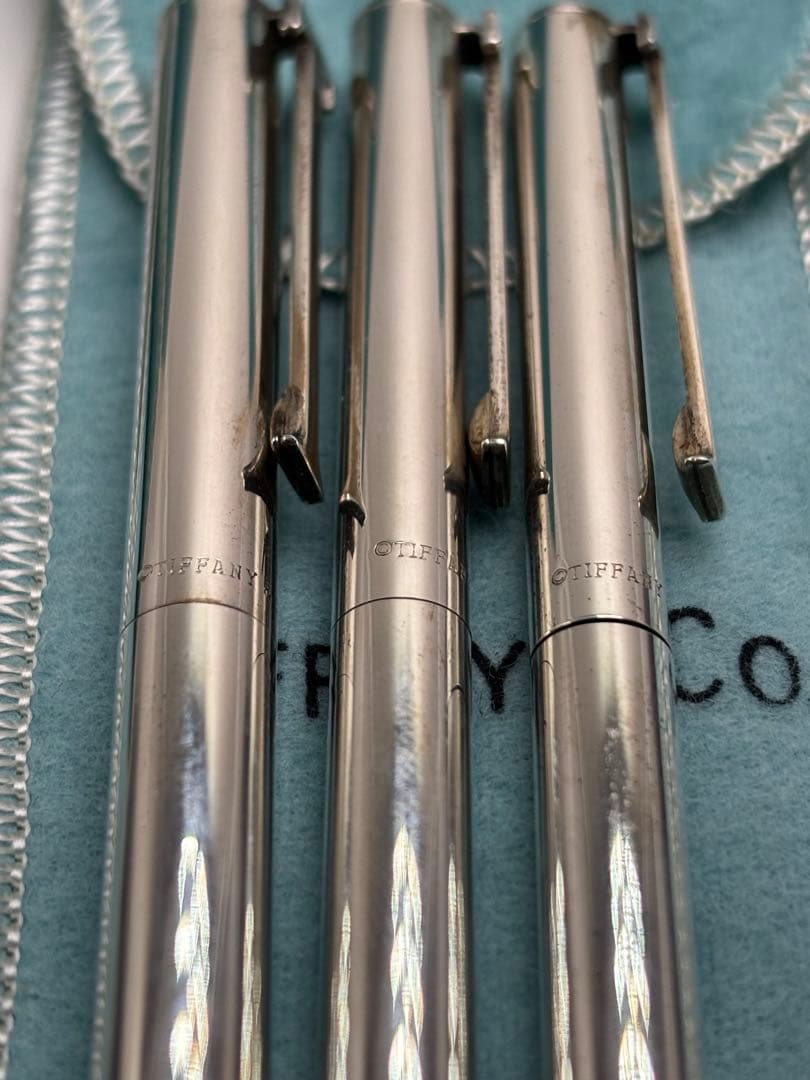 まとめ売りTIFFANY エクゼクティブ Tクリップ ボールペン ティファニー