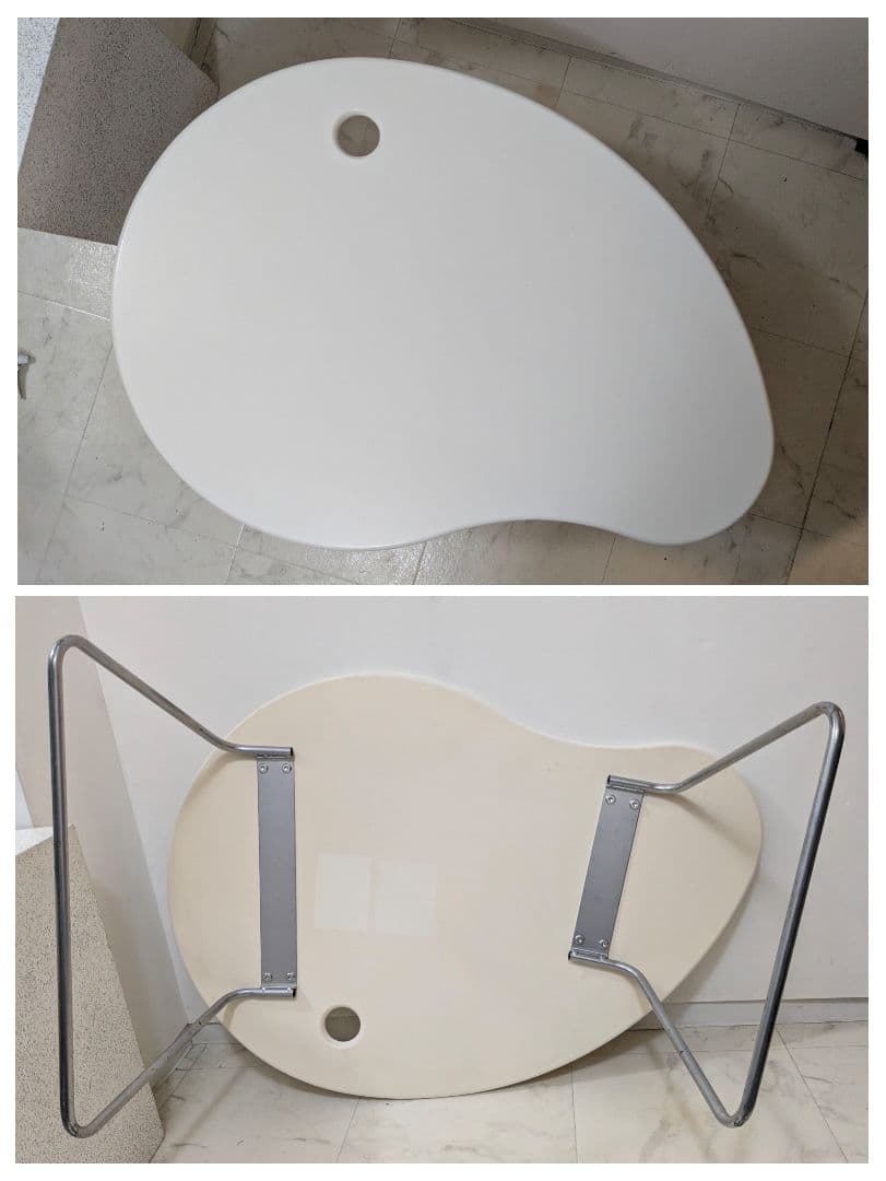 穴の空いたビーンテーブル ポストモダン スペースエイジ Y2K アノニマス