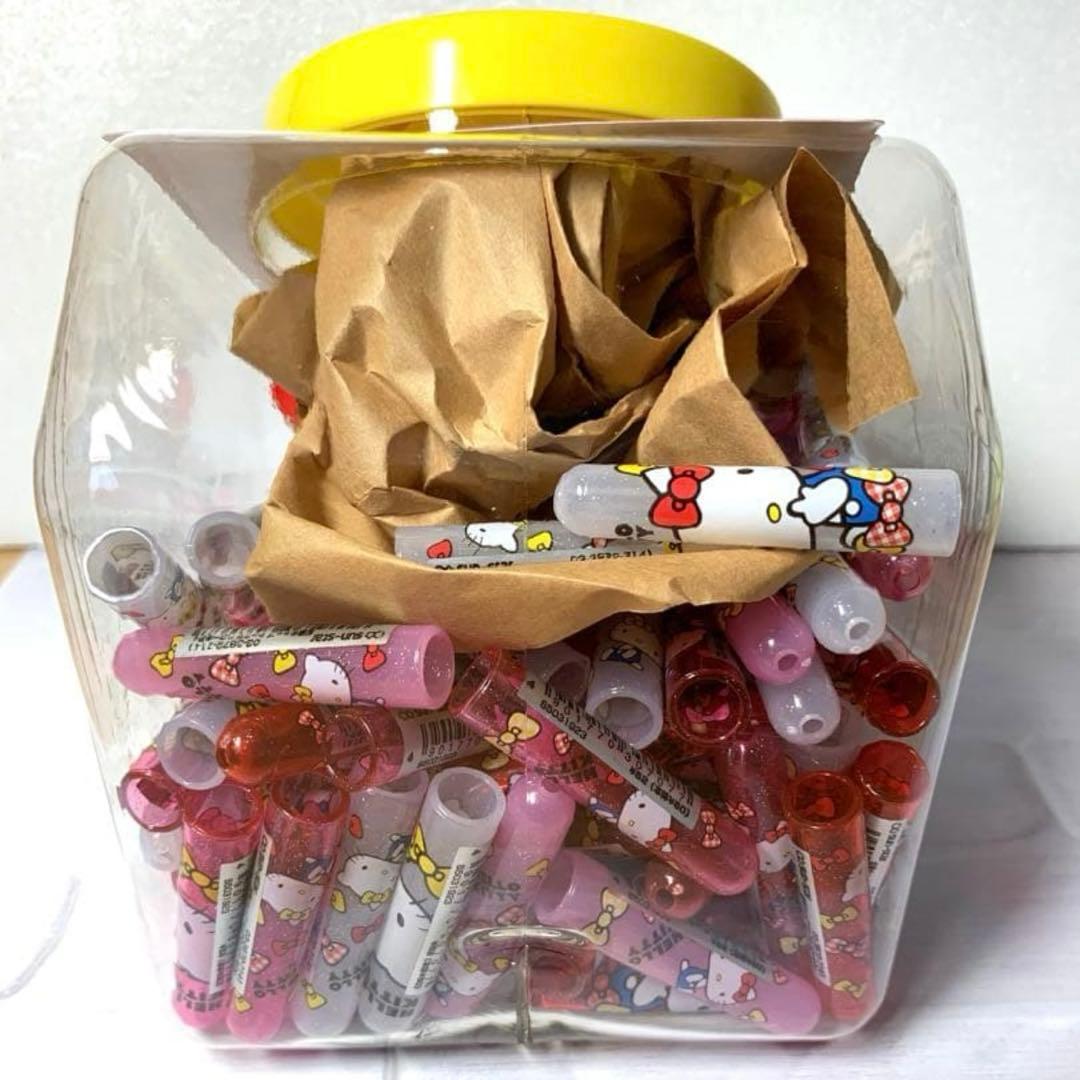 新品未使用　ハローキティ　えんぴつキャップ　160個入り1箱　レトロ
