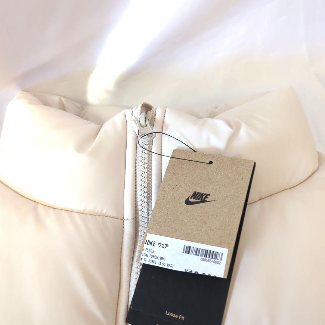 ナイキ NIKE ウィメンズ ウェア ダウンベスト シンプル ロゴ入り アウター