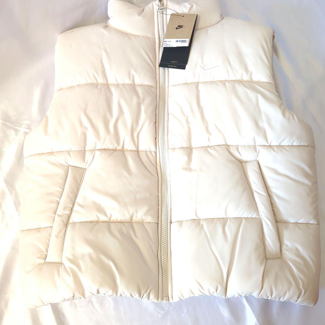 ナイキ NIKE ウィメンズ ウェア ダウンベスト シンプル ロゴ入り アウター