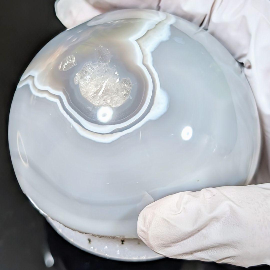 笑口 ジオード瑪瑙 スフィア