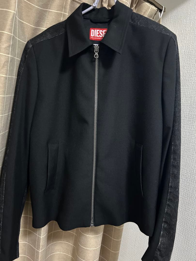 DIESEL ブラック ジャケット サイズ46
