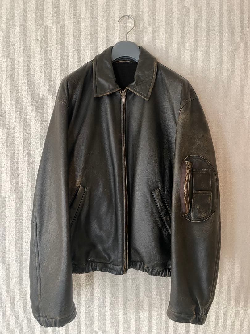 24SS comoli レザージップブルゾン サイズ1
