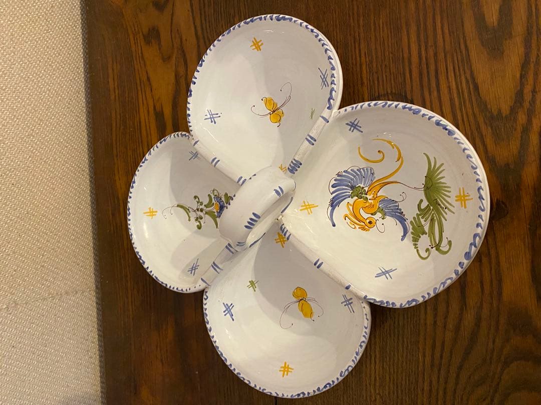 Moustiers ムスティエ焼 アペリティフ つまみ セットファイアンス